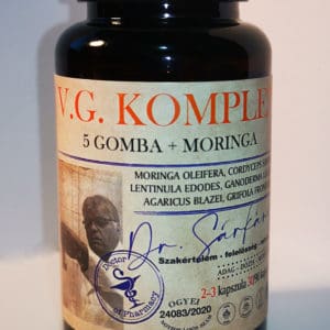 5 gyógygomba Komplex + Moringa