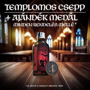 Templomos Csepp + Tea + Ezüst Benedek Medál